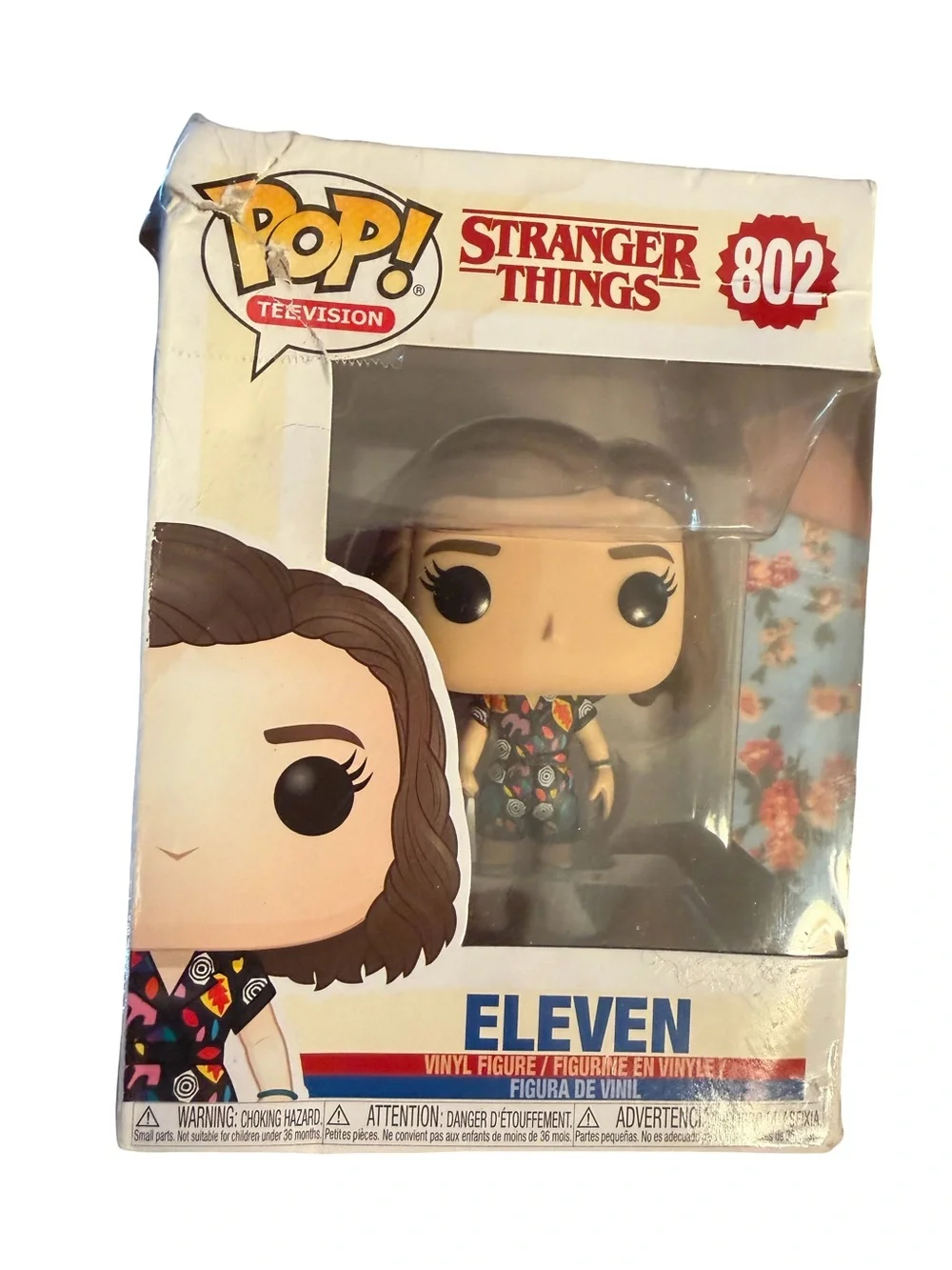Stranger Things NWT Black Cream & Orange Backpack with Eleven Pop Television